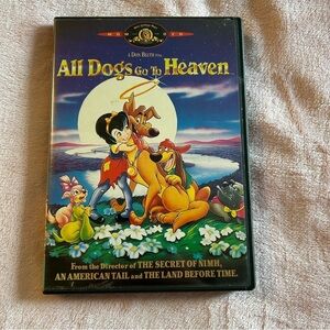 ✨4 for $20✨ All Dogs Go To Heaven animated family movie DVD great condition